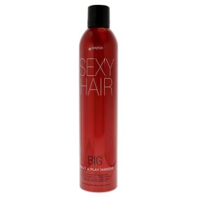 Big Sexy Hair Spray and Play Harder by Sexy Hair for Unisex - 10 oz Hair Spray